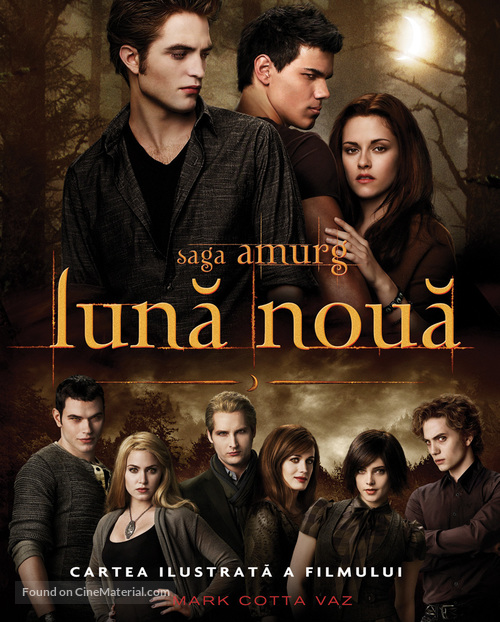 The Twilight Saga: New Moon - Romanian Movie Cover