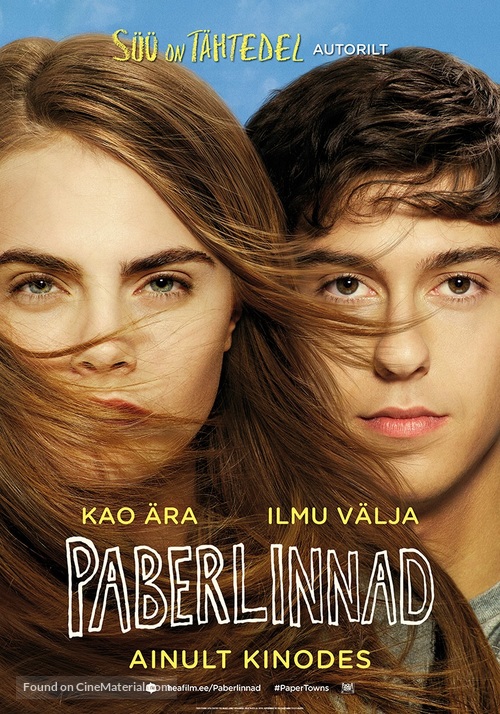 Paper Towns - Estonian Movie Poster