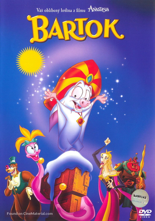 Bartok the Magnificent - Czech DVD movie cover