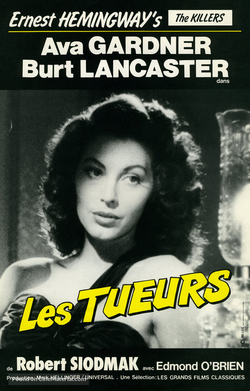 The Killers - French Re-release movie poster