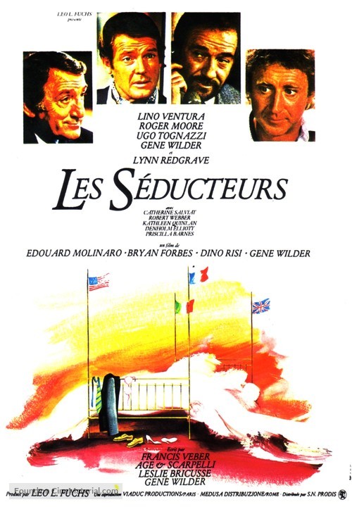 Les s&eacute;ducteurs - French Movie Poster