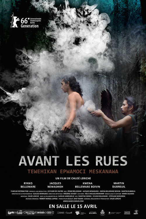 Avant les rues - Canadian Movie Poster