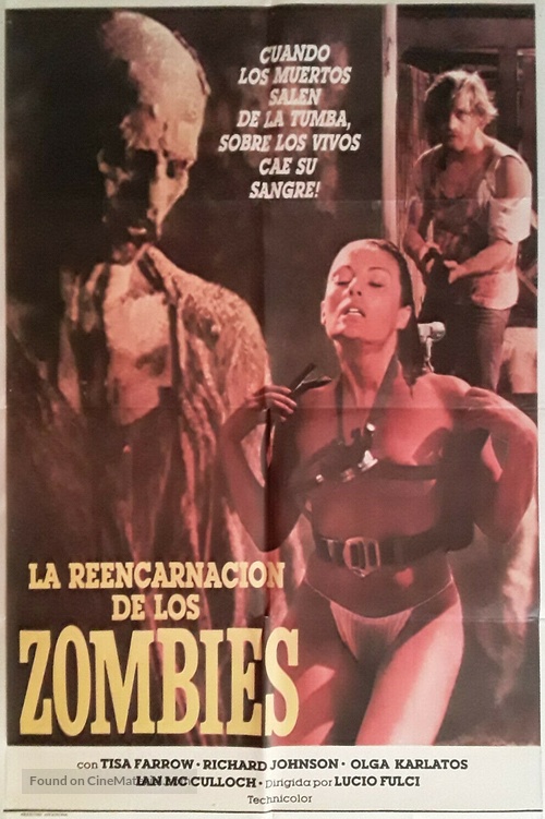 Zombi 2 - Argentinian Movie Poster