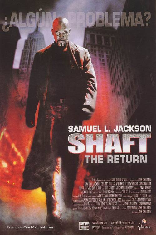 Shaft - Spanish Movie Poster