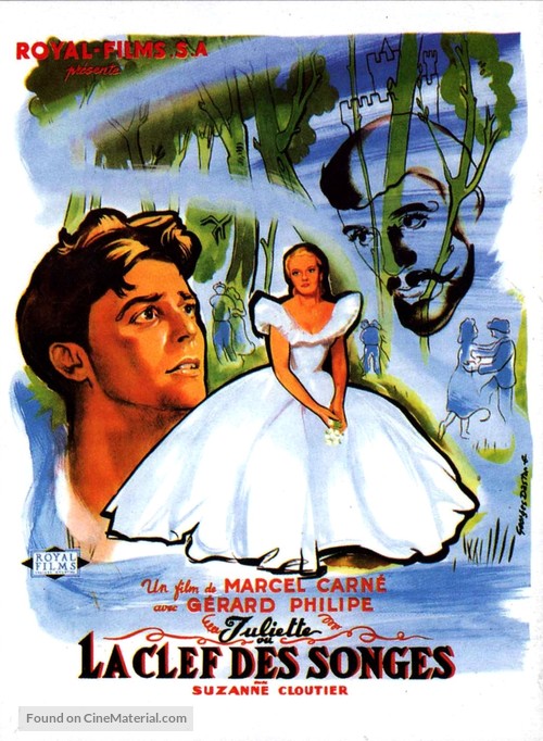 Juliette ou La clef des songes - Belgian Movie Poster