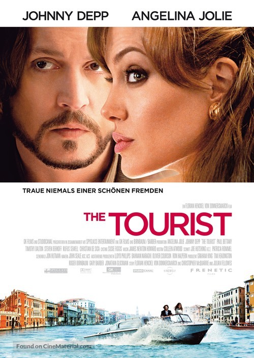 The Tourist - Swiss Movie Poster