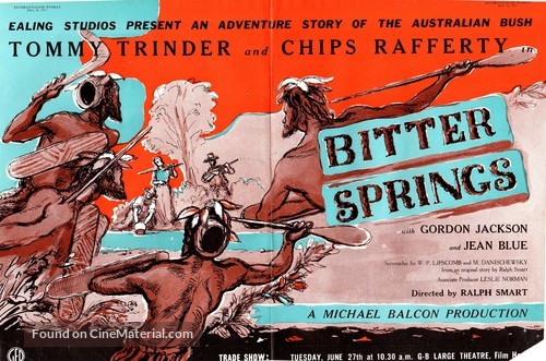 Bitter Springs - British Movie Poster