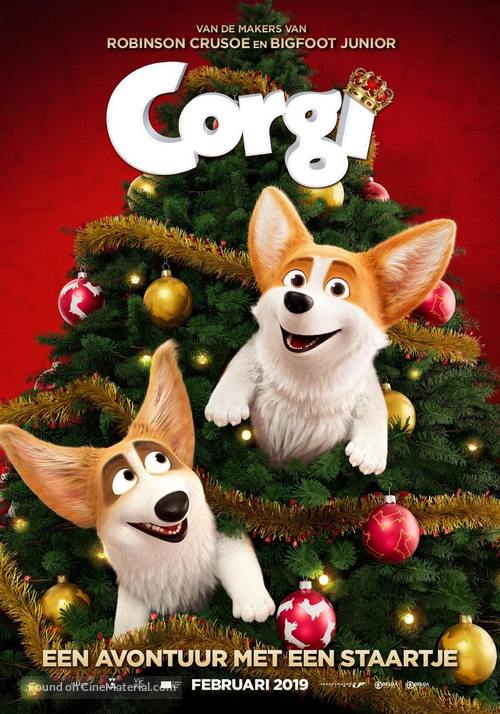 The Queen&#039;s Corgi - Belgian Movie Poster