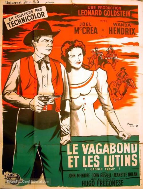 Saddle Tramp - French Movie Poster