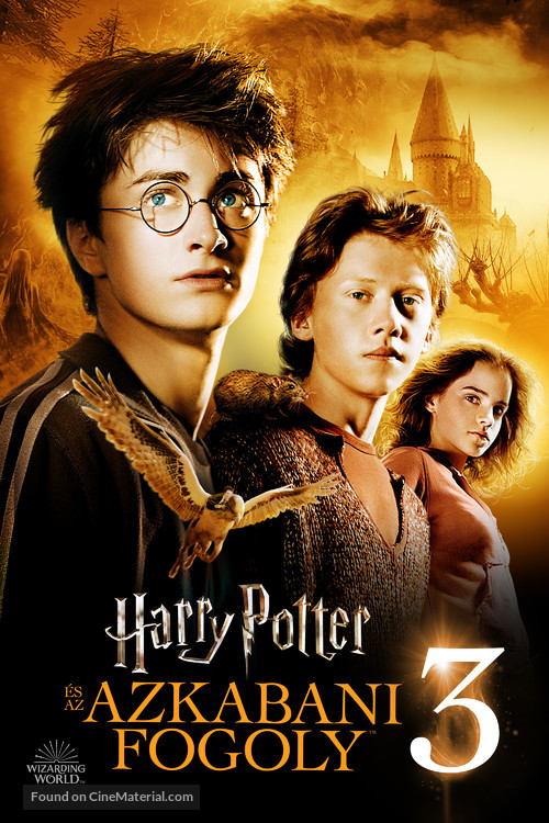 Harry Potter and the Prisoner of Azkaban - Hungarian Movie Cover