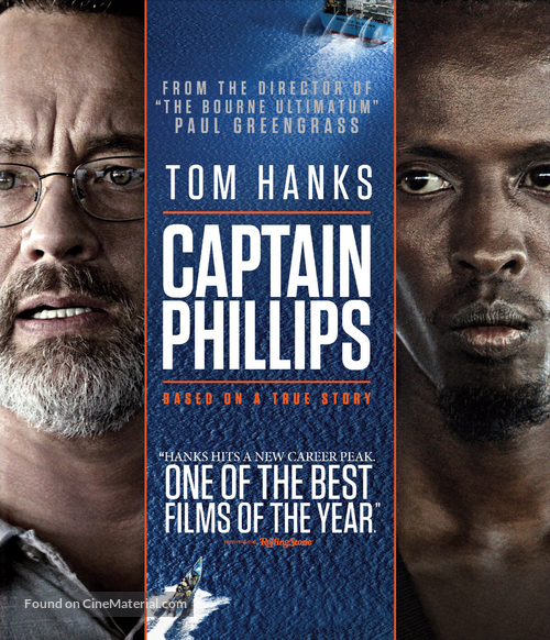 Captain Phillips - Blu-Ray movie cover