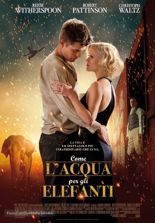 Water for Elephants - Italian Movie Poster