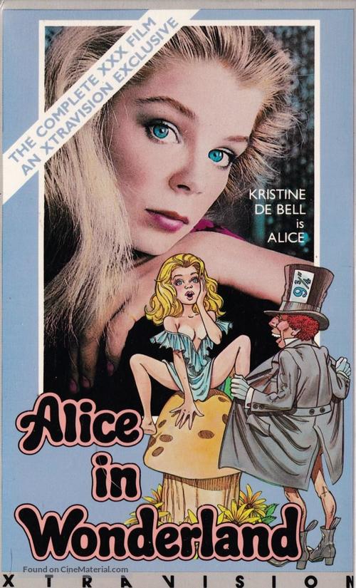 Alice in Wonderland: An X-Rated Musical Fantasy - VHS movie cover