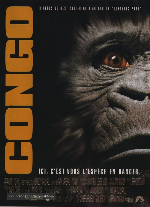 Congo - French Movie Poster