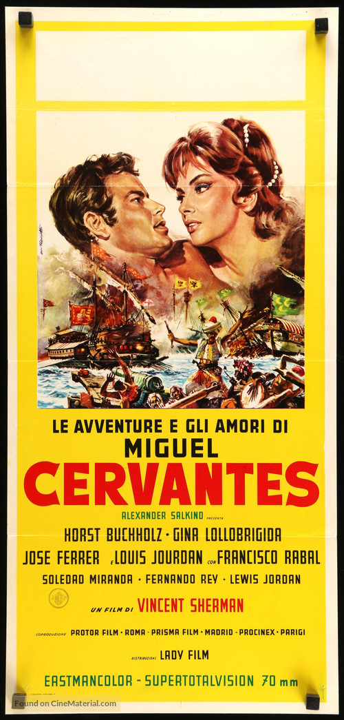 Cervantes - Italian Movie Poster