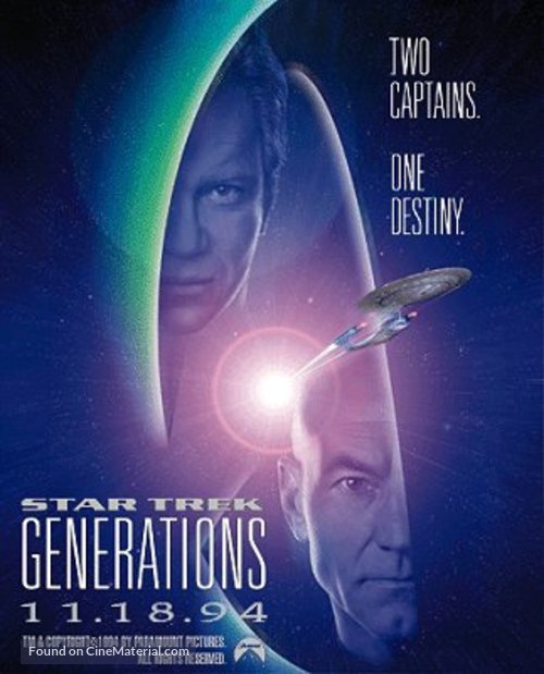 Star Trek: Generations - Movie Poster