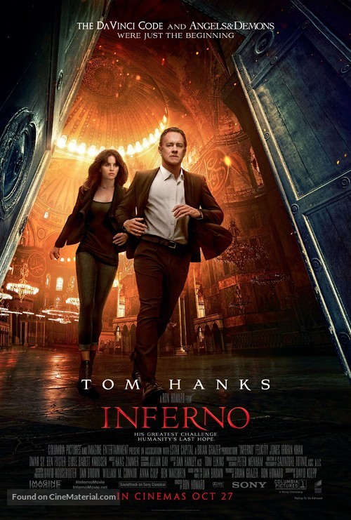 Inferno - Singaporean Movie Poster