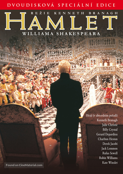 Hamlet - Czech DVD movie cover