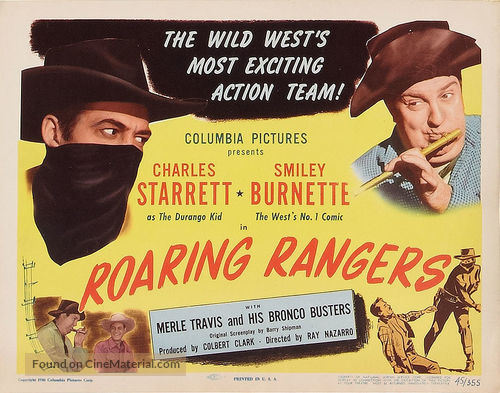 Roaring Rangers - Movie Poster