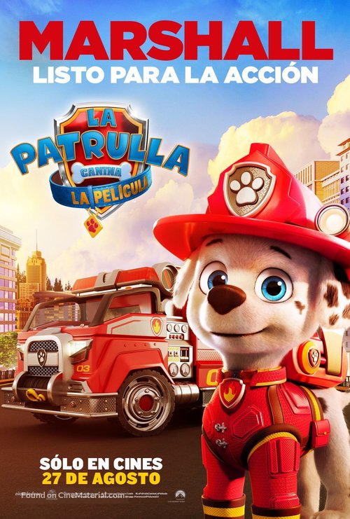 Paw Patrol: The Movie - Spanish Movie Poster