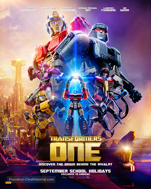 Transformers One - Australian Movie Poster