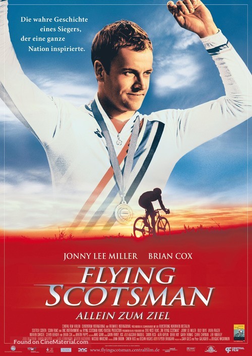 The Flying Scotsman - German Movie Poster