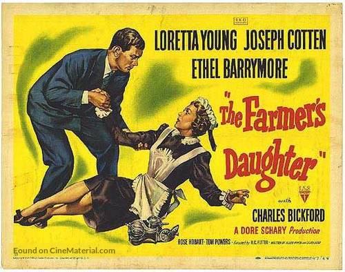 The Farmer&#039;s Daughter - Movie Poster