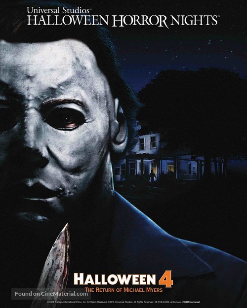 Halloween 4: The Return of Michael Myers - Movie Cover