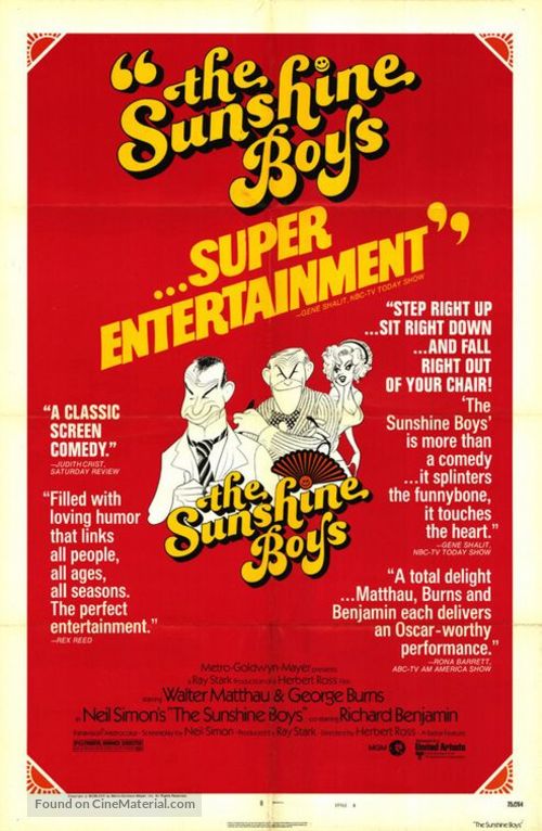 The Sunshine Boys - Movie Poster