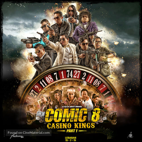 Comic 8: Casino Kings - Part 1 - Indonesian Movie Poster