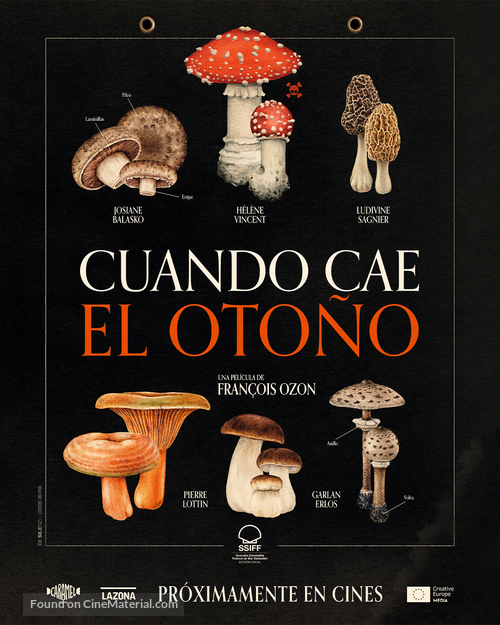 Quand vient l&#039;automne - Spanish Movie Poster