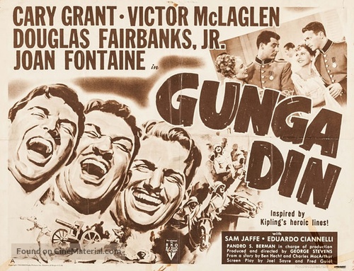 Gunga Din - Movie Poster