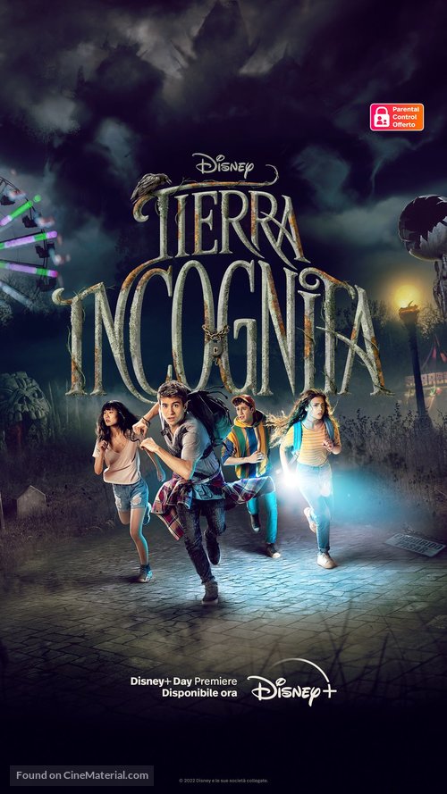 &quot;Tierra Inc&oacute;gnita&quot; - Italian Movie Poster