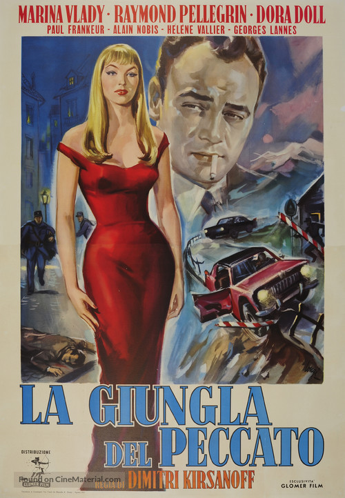 Contrabande en moord - Italian Movie Poster