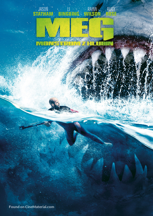 The Meg - Czech DVD movie cover