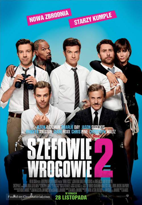 Horrible Bosses 2 - Polish Movie Poster