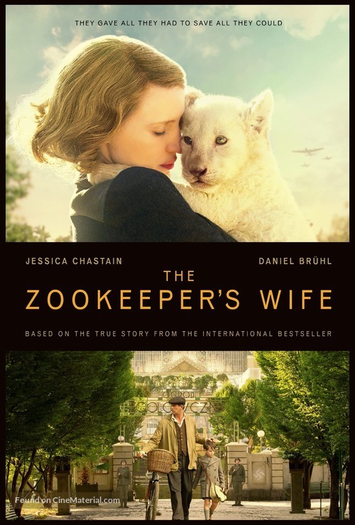 The Zookeeper&#039;s Wife - DVD movie cover