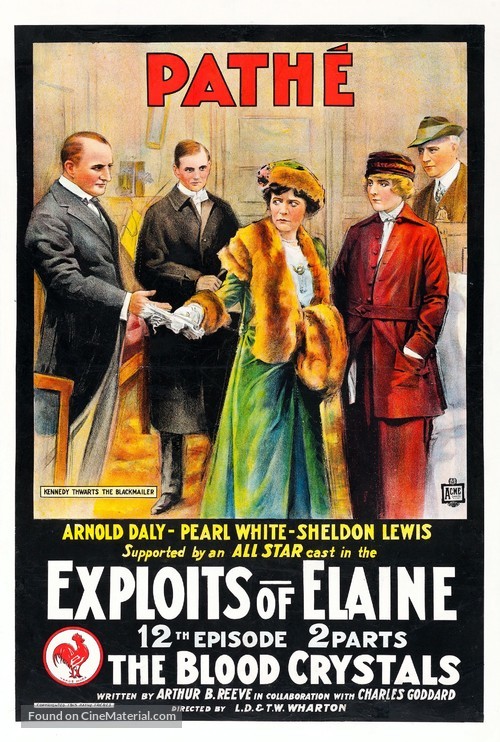 The Exploits of Elaine - Movie Poster