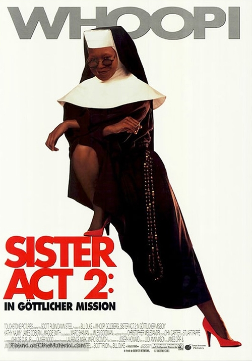 Sister Act 2: Back in the Habit - German Movie Poster