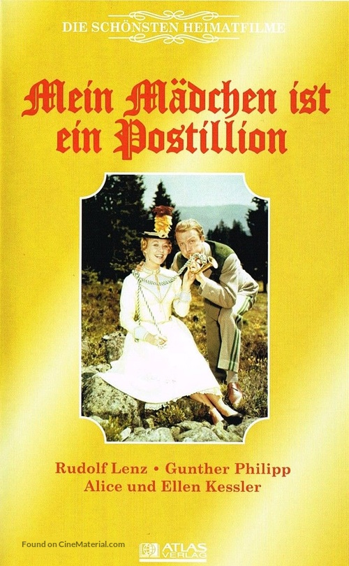Mein M&auml;dchen ist ein Postillion - German VHS movie cover