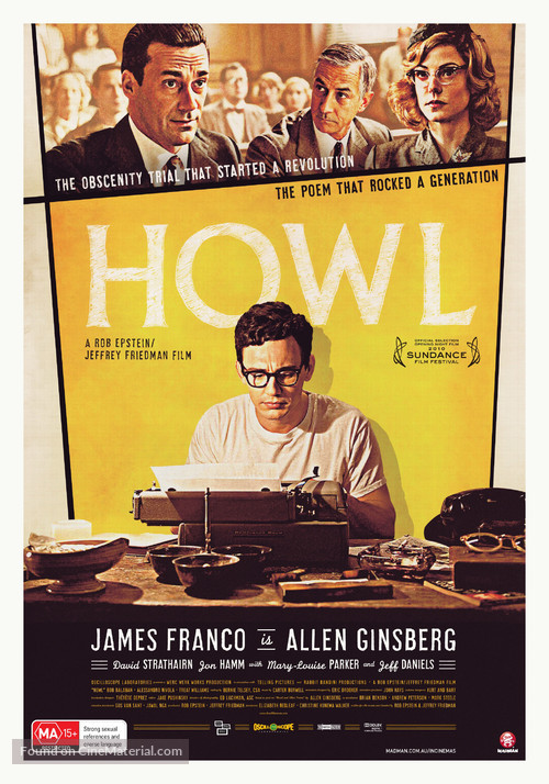 Howl - Australian Movie Poster