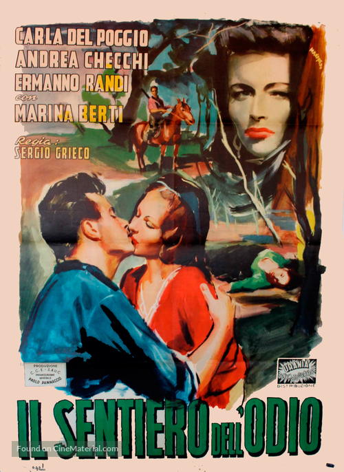 Il sentiero dell&#039;odio - Italian Movie Poster