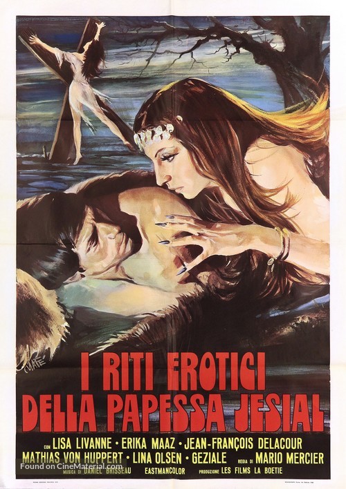 La papesse - Italian Movie Poster