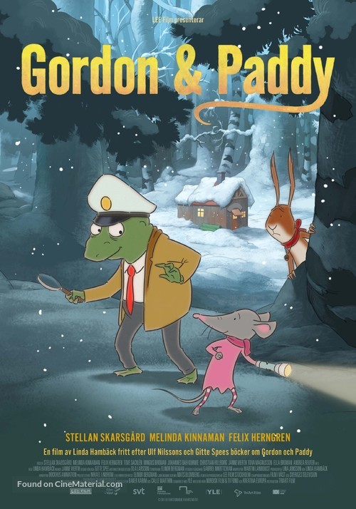 Gordon &amp; Paddy - Swedish Movie Poster