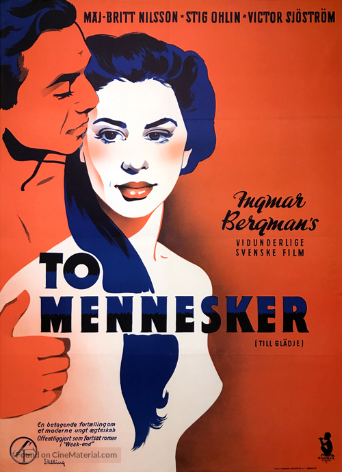 Till gl&auml;dje - Danish Movie Poster
