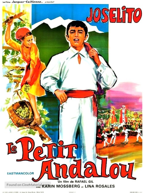 La vida nueva de Pedrito de And&iacute;a - French Movie Poster