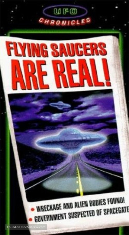 UFO&#039;s Are Real - VHS movie cover