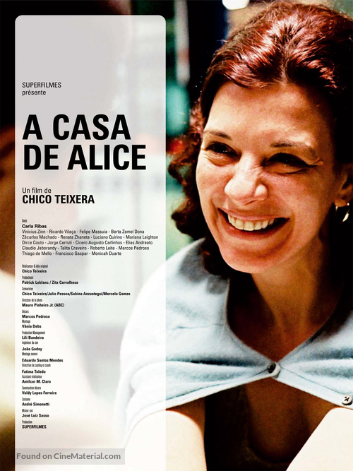 A Casa de Alice - French poster