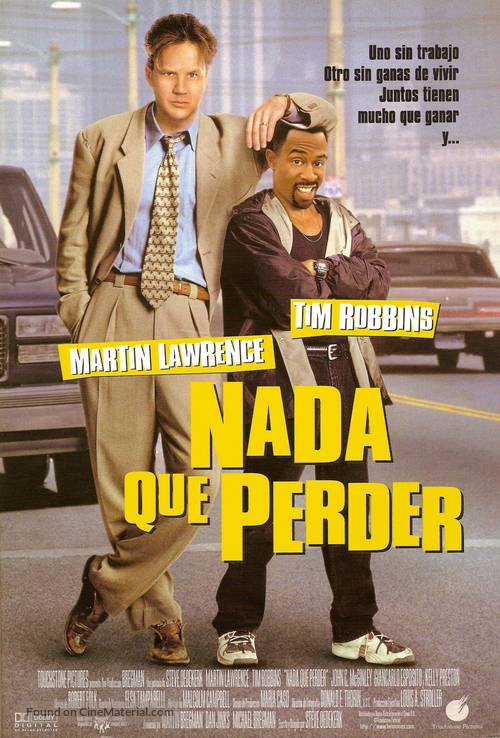 Nothing To Lose - Spanish Movie Poster