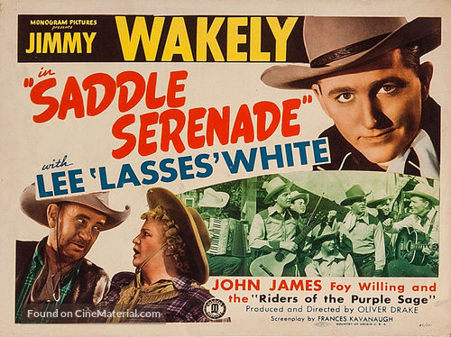 Saddle Serenade - Movie Poster